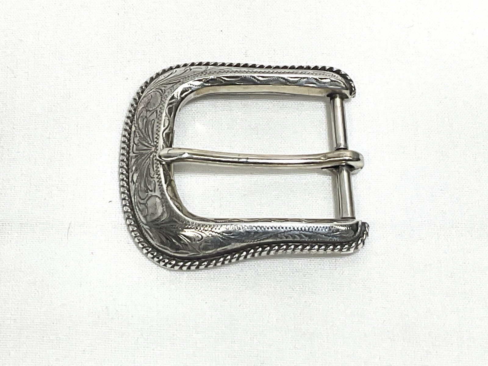 Vintage Ranger Style Western Belt Buckle Made in Taiwan